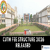 CUTM Fee Structure 2026 Released @cutmap.ac.in; Check Tuition Fee Here